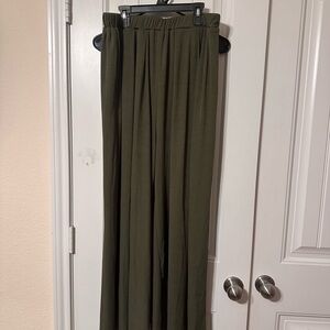 Olive Green Women's Pants
